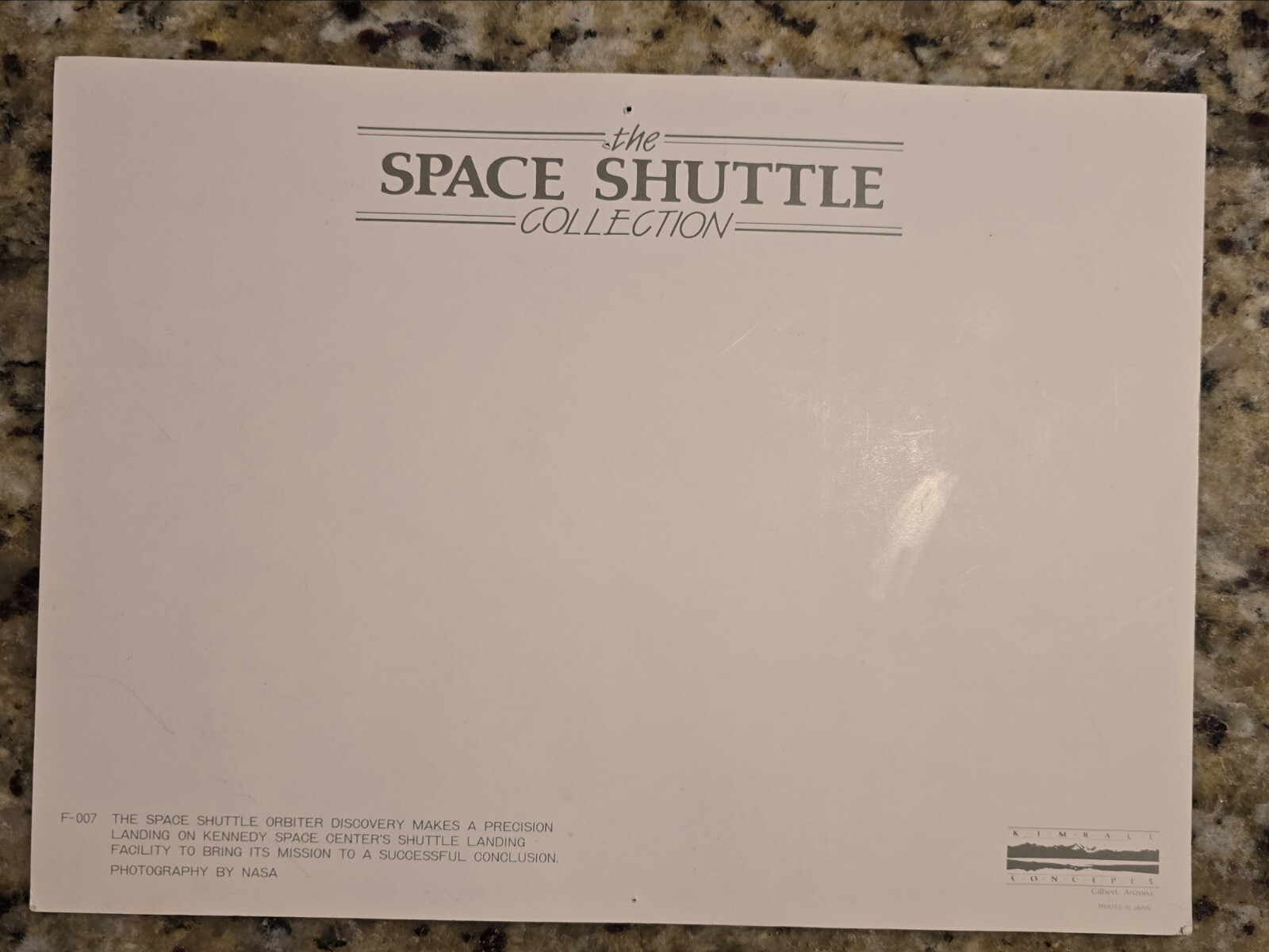 3 - NASA Crew Of Space, Shuttle Launch Challenger Photo 8x10 Mission 51-L USAFA