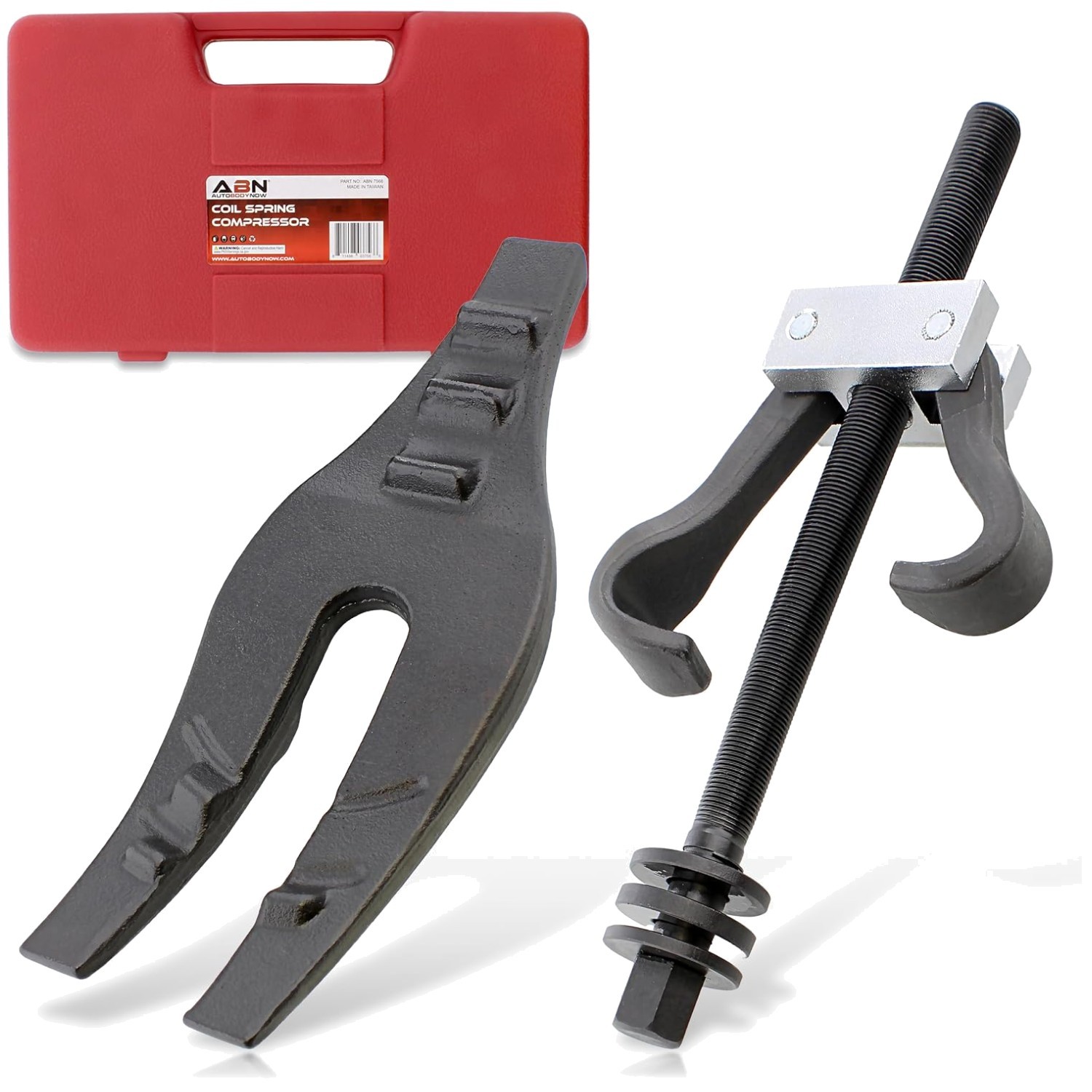 Coil Spring Compressor Tool - Heavy-Duty Metal