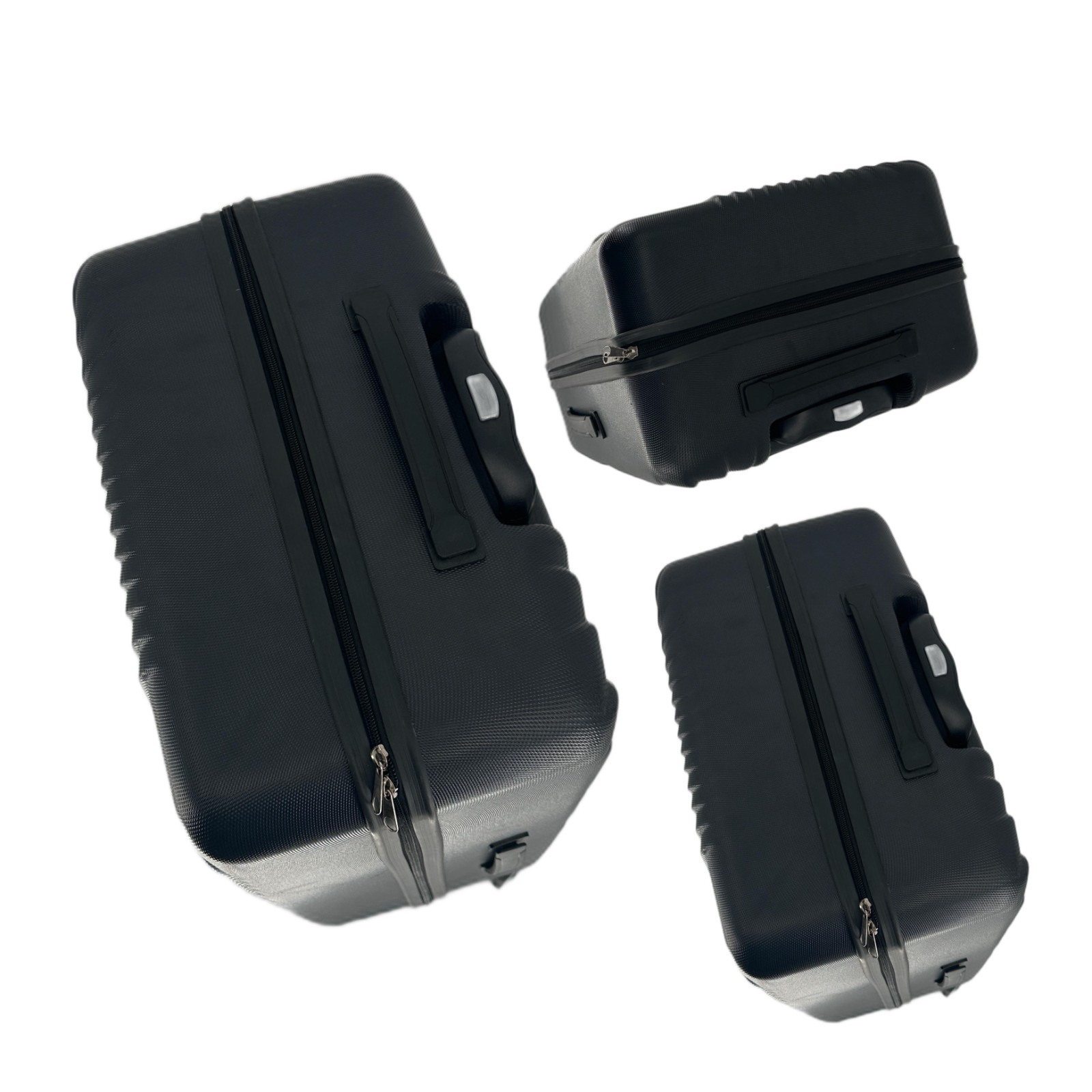 Luggage Set 3 Piece Suitcase Double Spinner Wheels HardSide