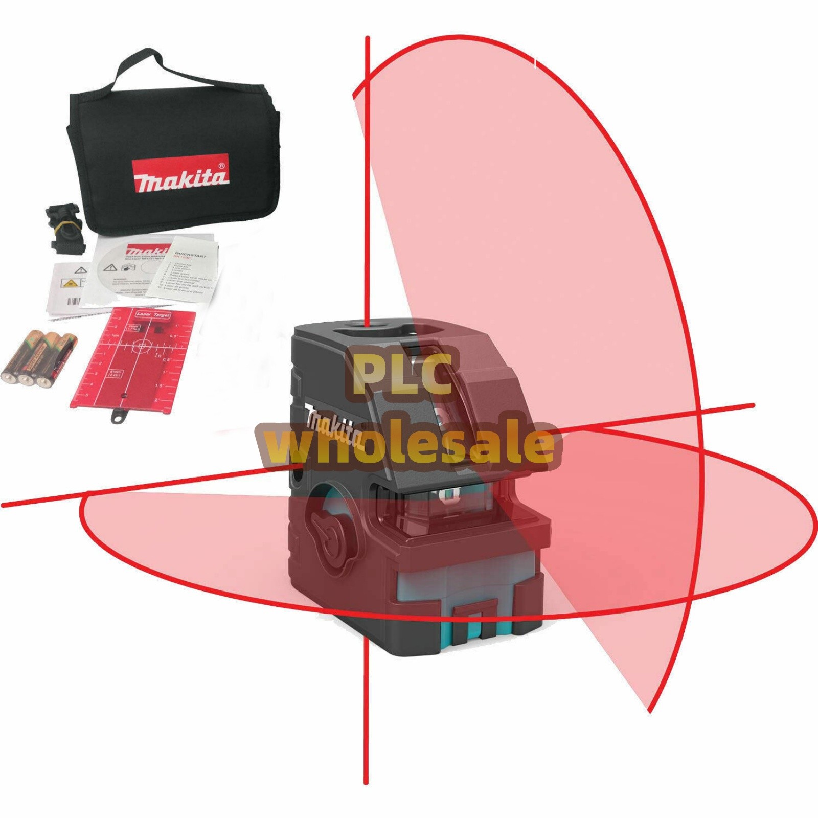 1PC Makita SK103PZ Self-Leveling Combination Cross-Line/Point Laser Set New