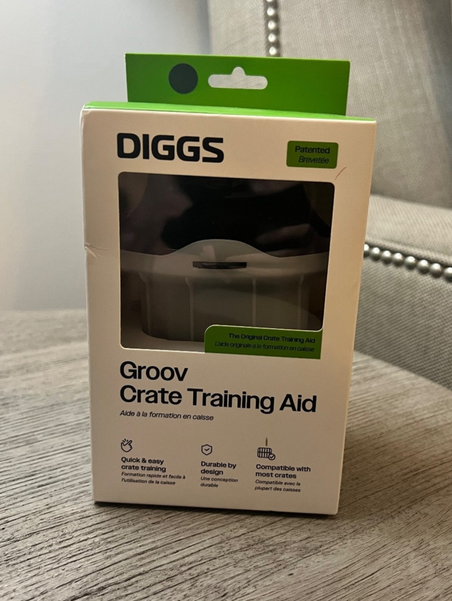 Diggs Groov Crate Training Aid. New in Original Packaging Dog Behavior Training
