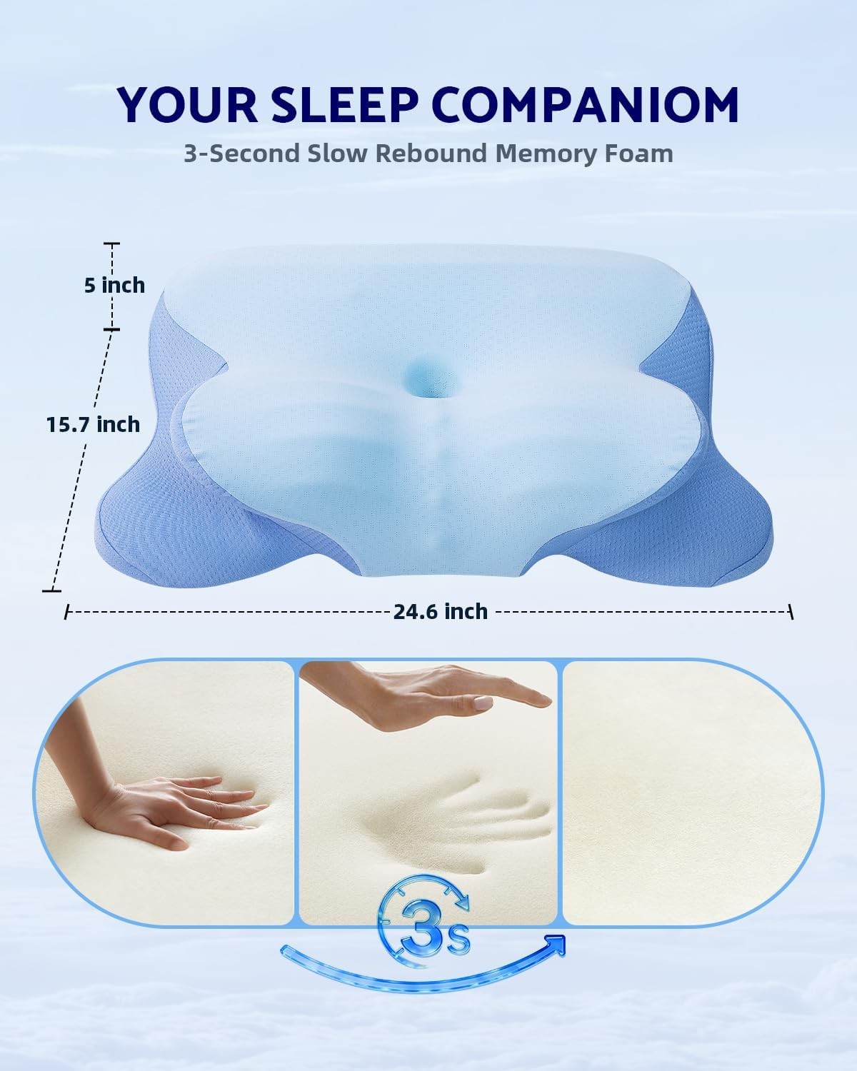 Cervical Neck Pillow
