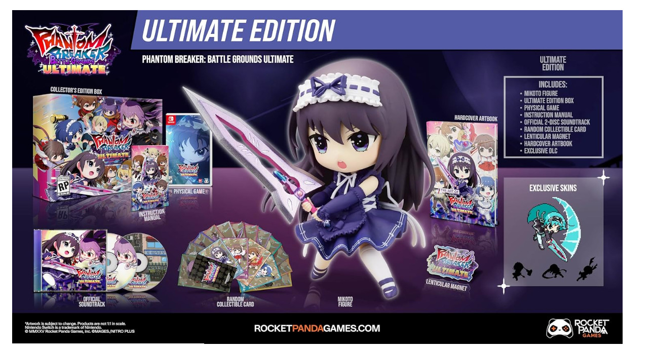 Phantom Breaker: Battle Grounds Ultimate: Ultimate Edition - Nintendo Switch-NEW