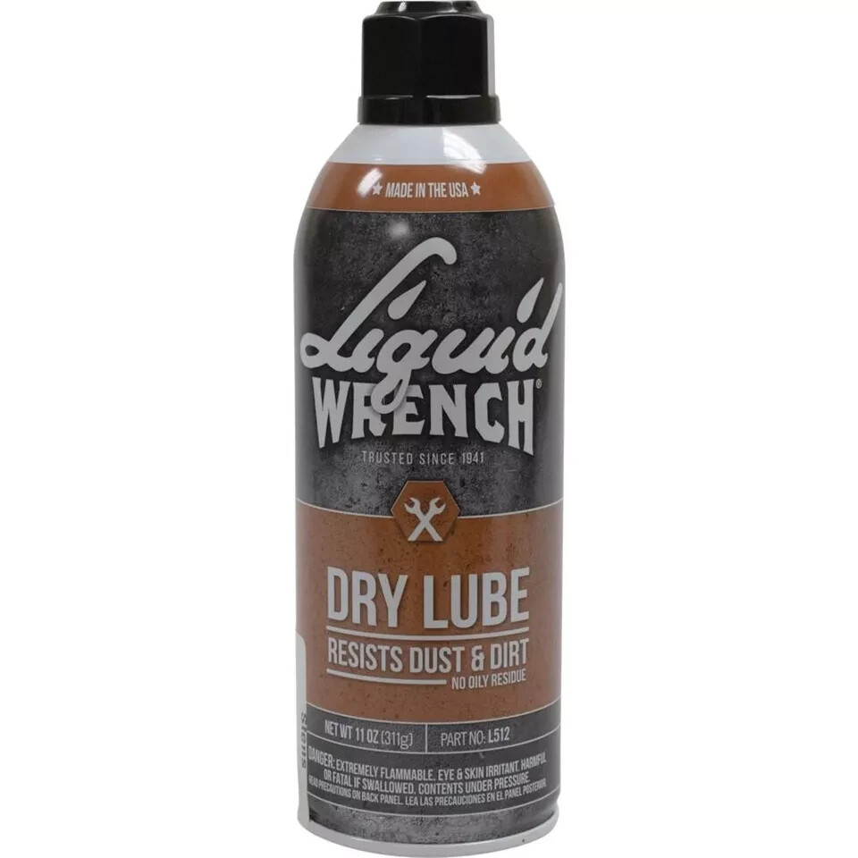 Liquid Wrench L512 11 oz Can of Aerosol Dry Lubricant Lube w/ Cerflon