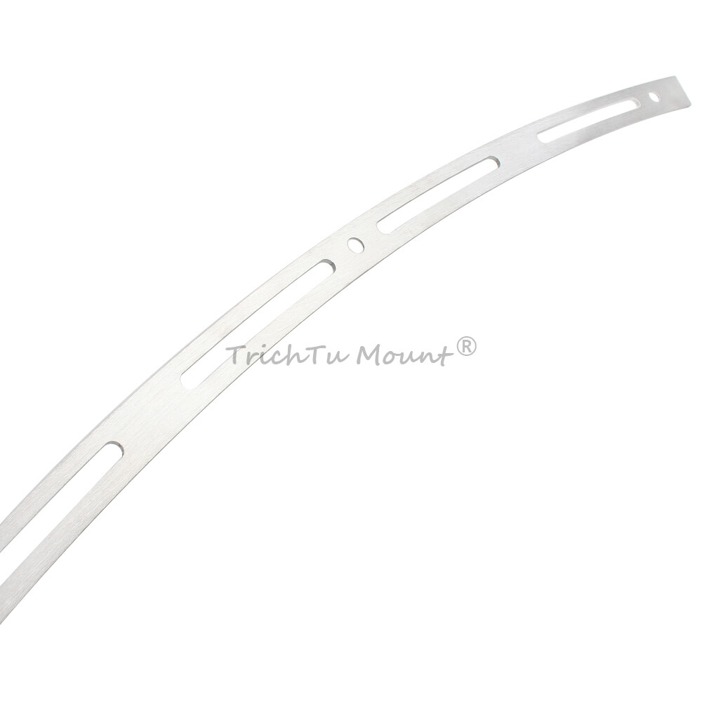 Chrome Slotted Windshield Windscreen Trim for Harley Electra Street Glide FLHX