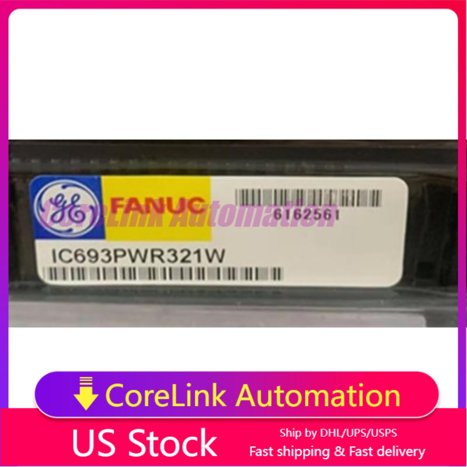 NEW GE FANUC IC693PWR321W Power Supply Module