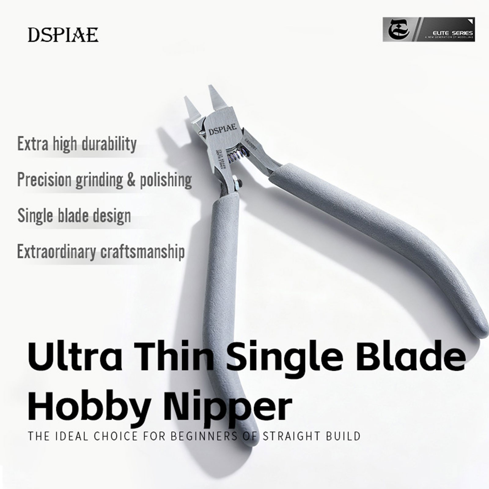 DSPIAE Photoetch Bending Pliers - ST-C2 Model - Edge-less Precision Tool yriS