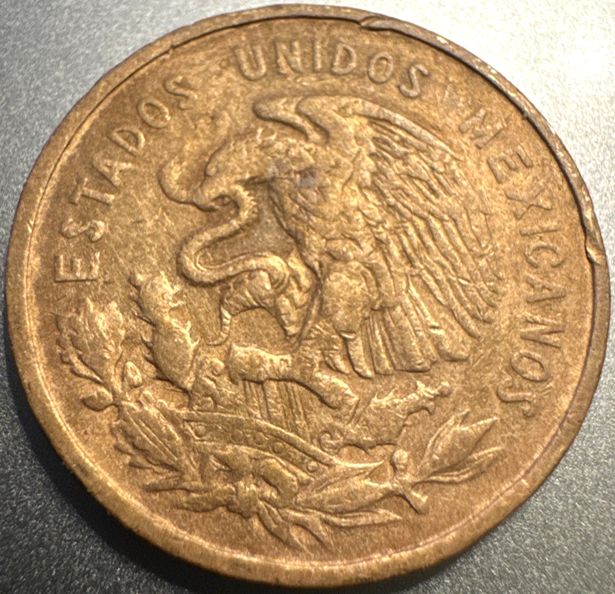 1957 Mexico 10 Centavos