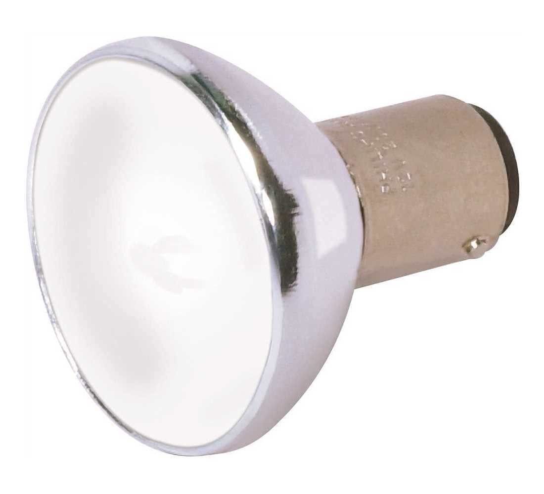 20-Watt R12 Bayonet Double Contact Base Flood Halogen Light Bulb - pack of 10