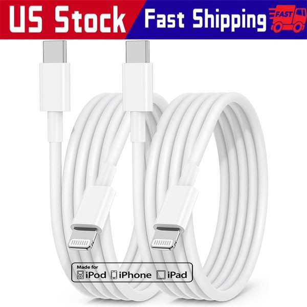 Fast Charger USB C Type-C Cord Charging Cable For iPhone 14 13 12 11 Pro Max XR