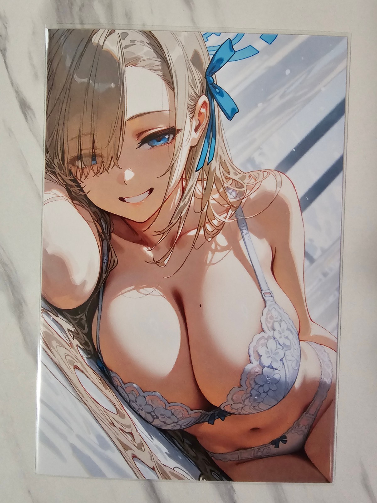Anime Waifu Glossy Photo Art Print [6x4] - Asuna Ichinose