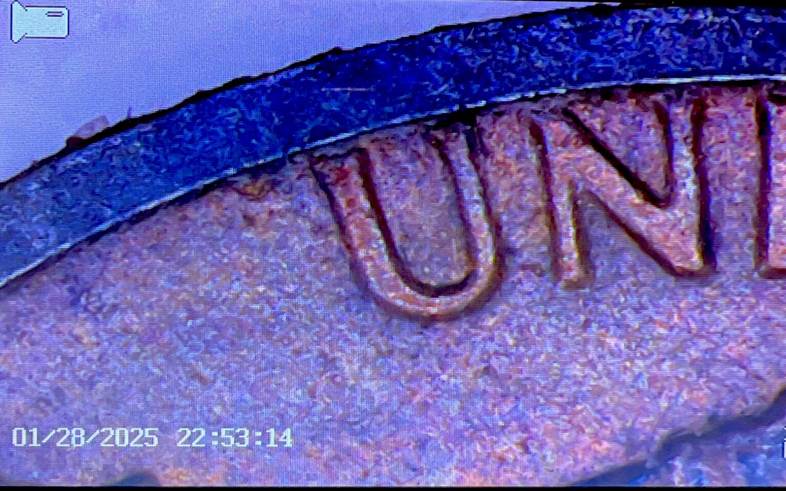 1983-D Penny RPM D/D, Partial Plating, Misaligned Reverse Die Mint Errors