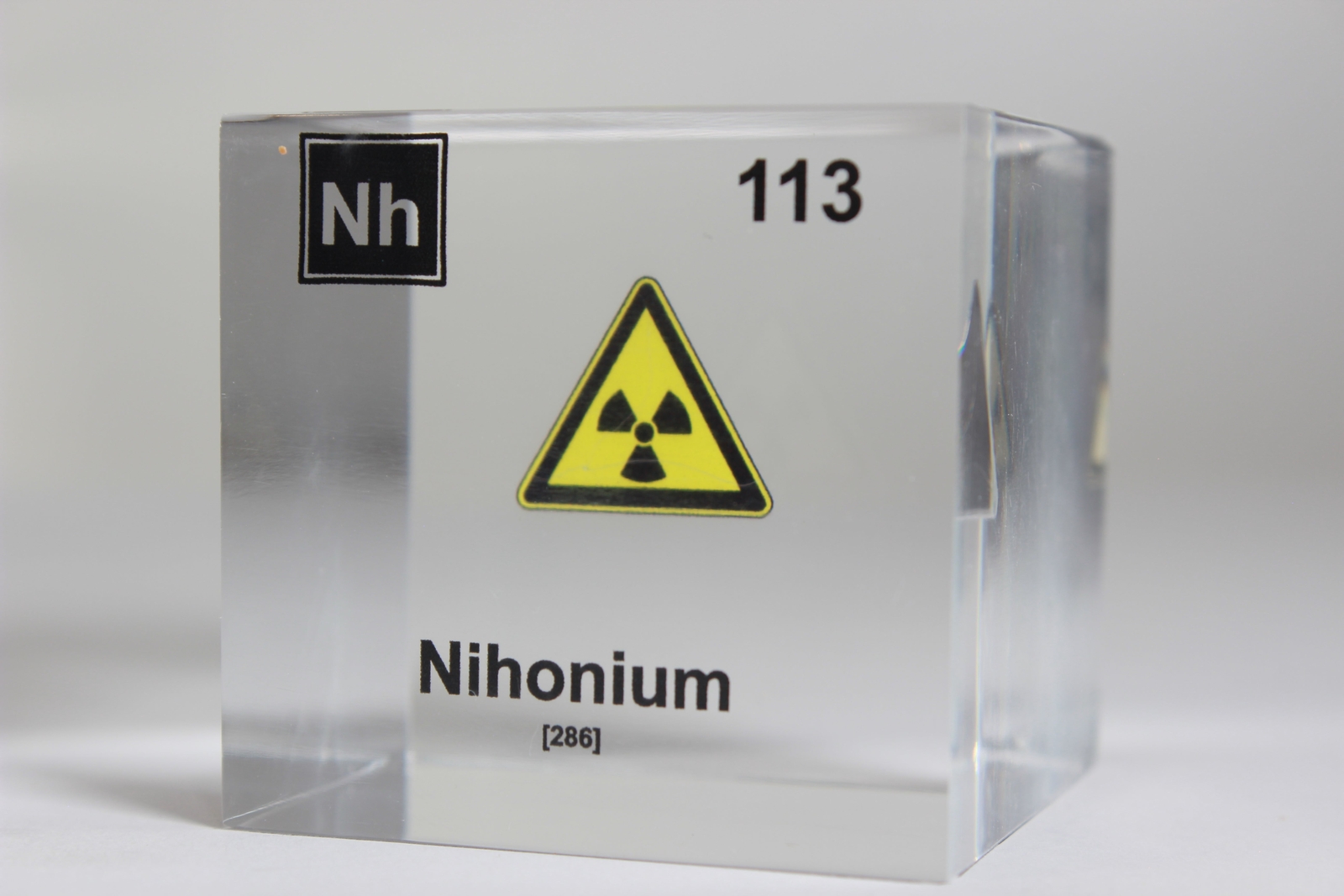 Nihonium Element Cube