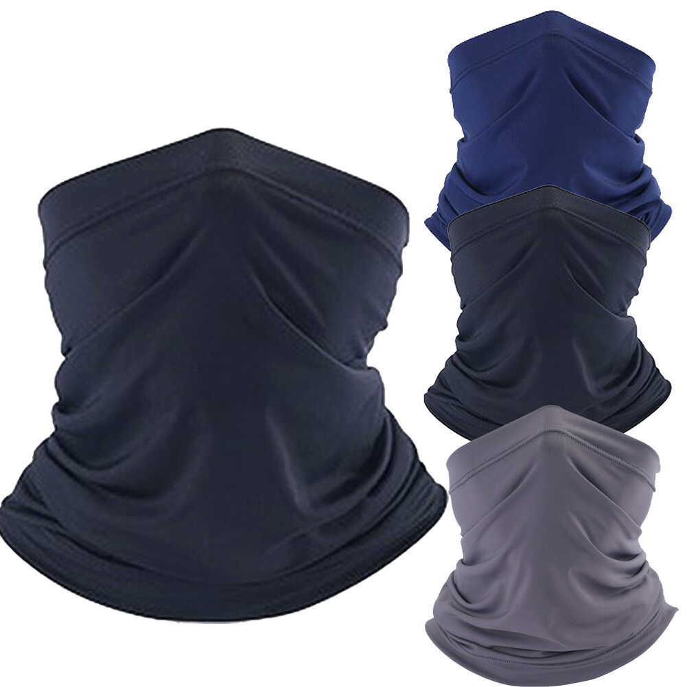 Outdoor Motorcycle Fishing Neck Gaiter Balaclava Half Face Cover Scarf US STOCK