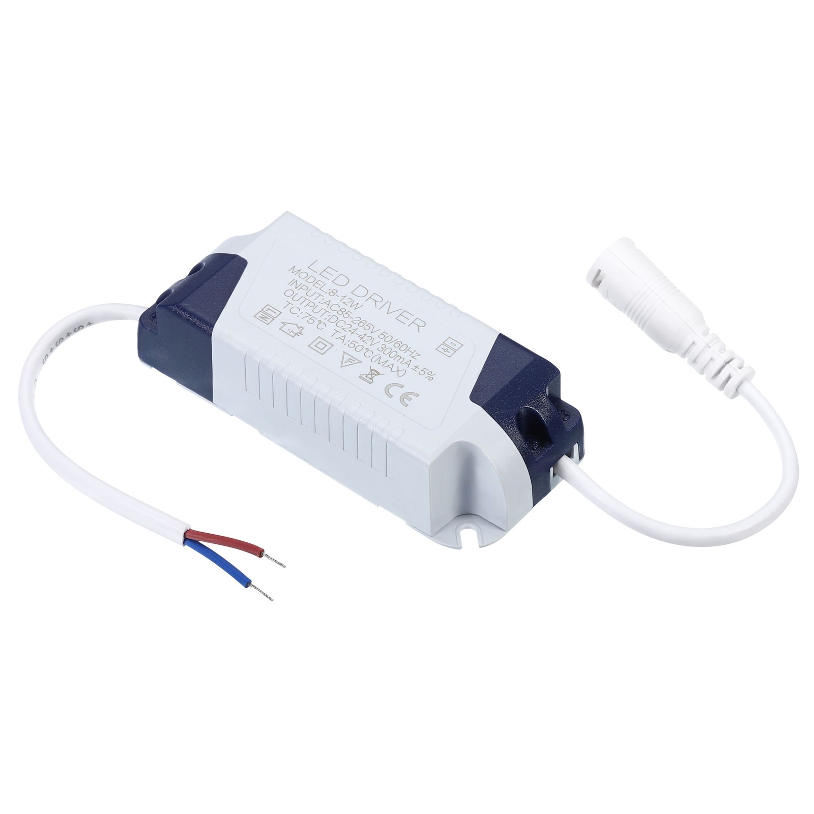 4 x 8-12W 300mA LED Driver AC 85-265V Output 24-42V DC Female Connectors