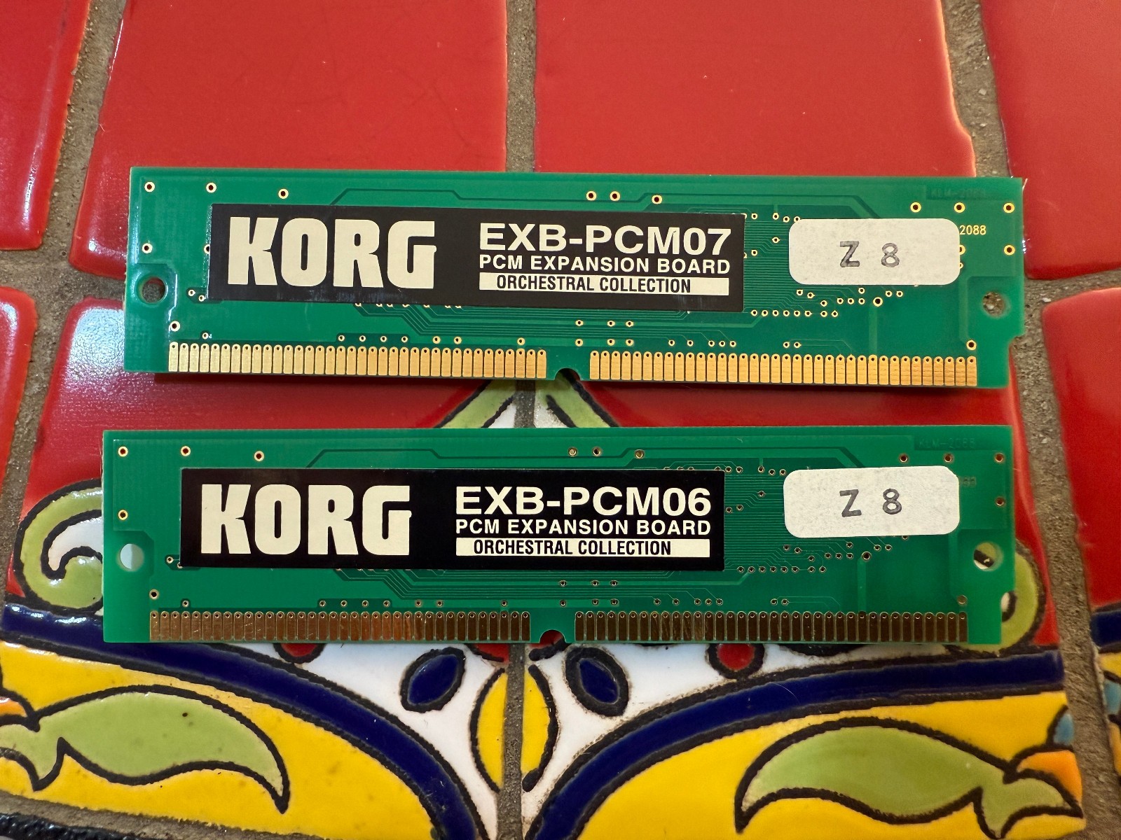 Korg EXB PCM 06 and PCM 07 Orchestral Collection