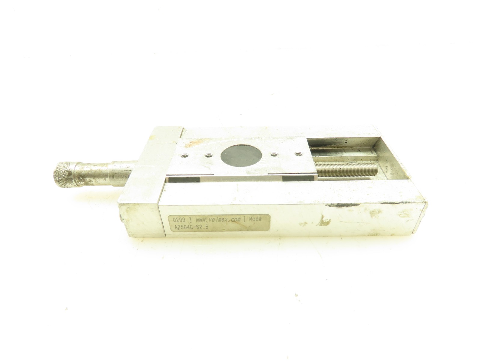 Velmex A2504C-S2.5 Manual Screw Drive Linear Unislide Stage X-Axis 1.5" Travel