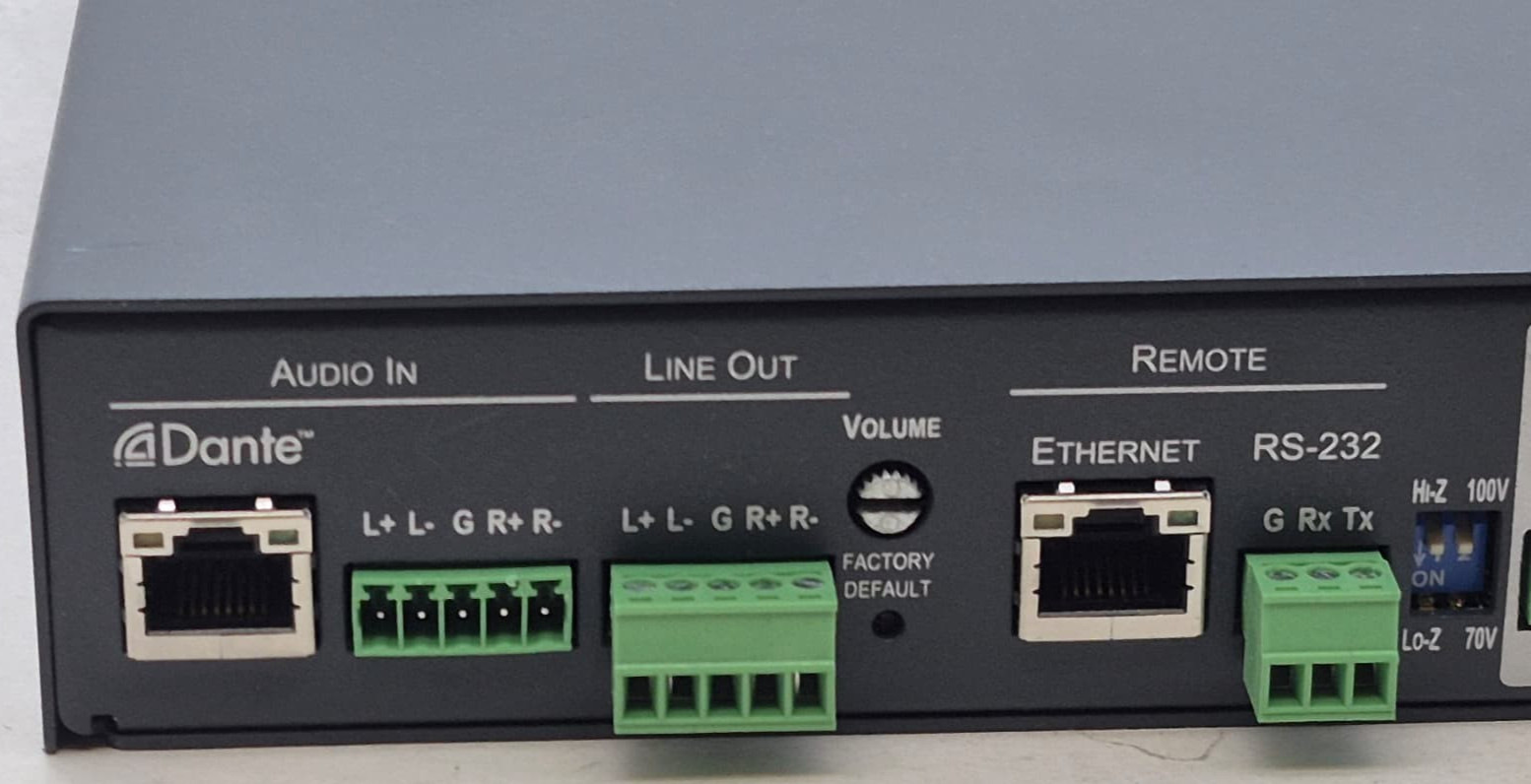 Kramer PA-120Net 120W Networked Power Amplifier