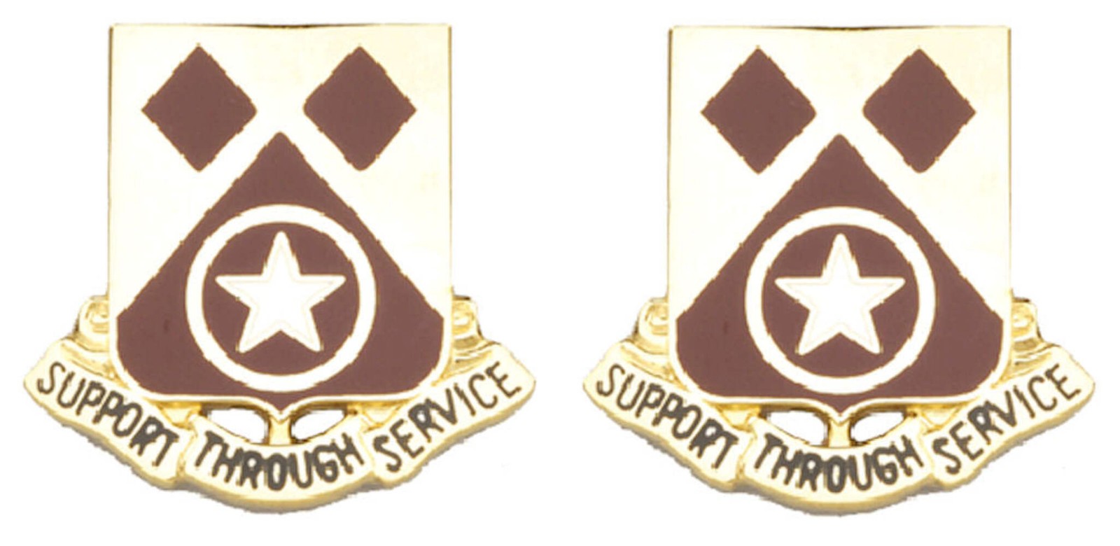 249th SUPPORT BATTALION Distinctive Unit Insignia - Pair
