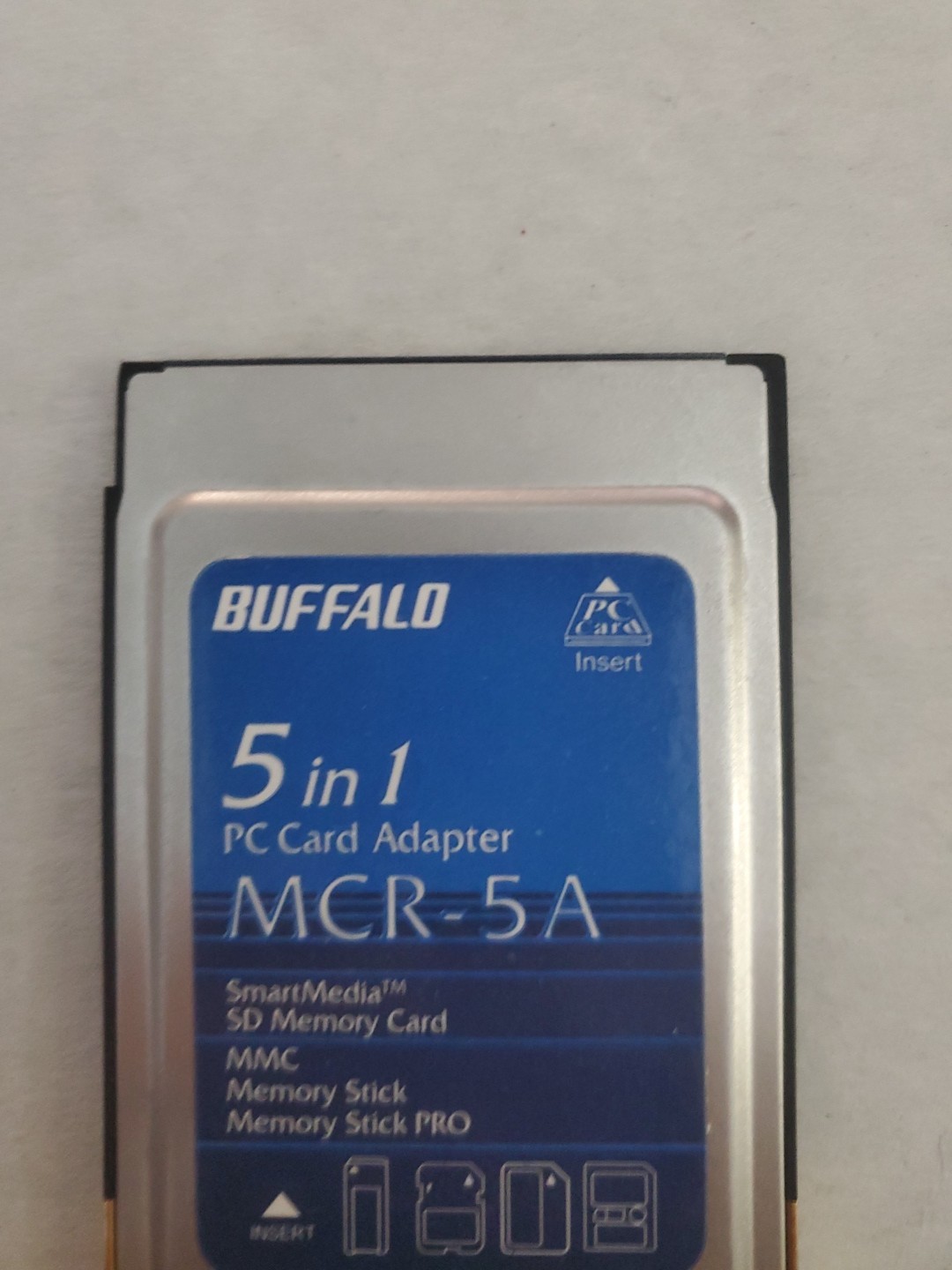 EDUP PCMCIAMCR-5A 5-in-1 Card Reader for Laptop/Notebook (SD/SM/MMC/MS/MS Pro)