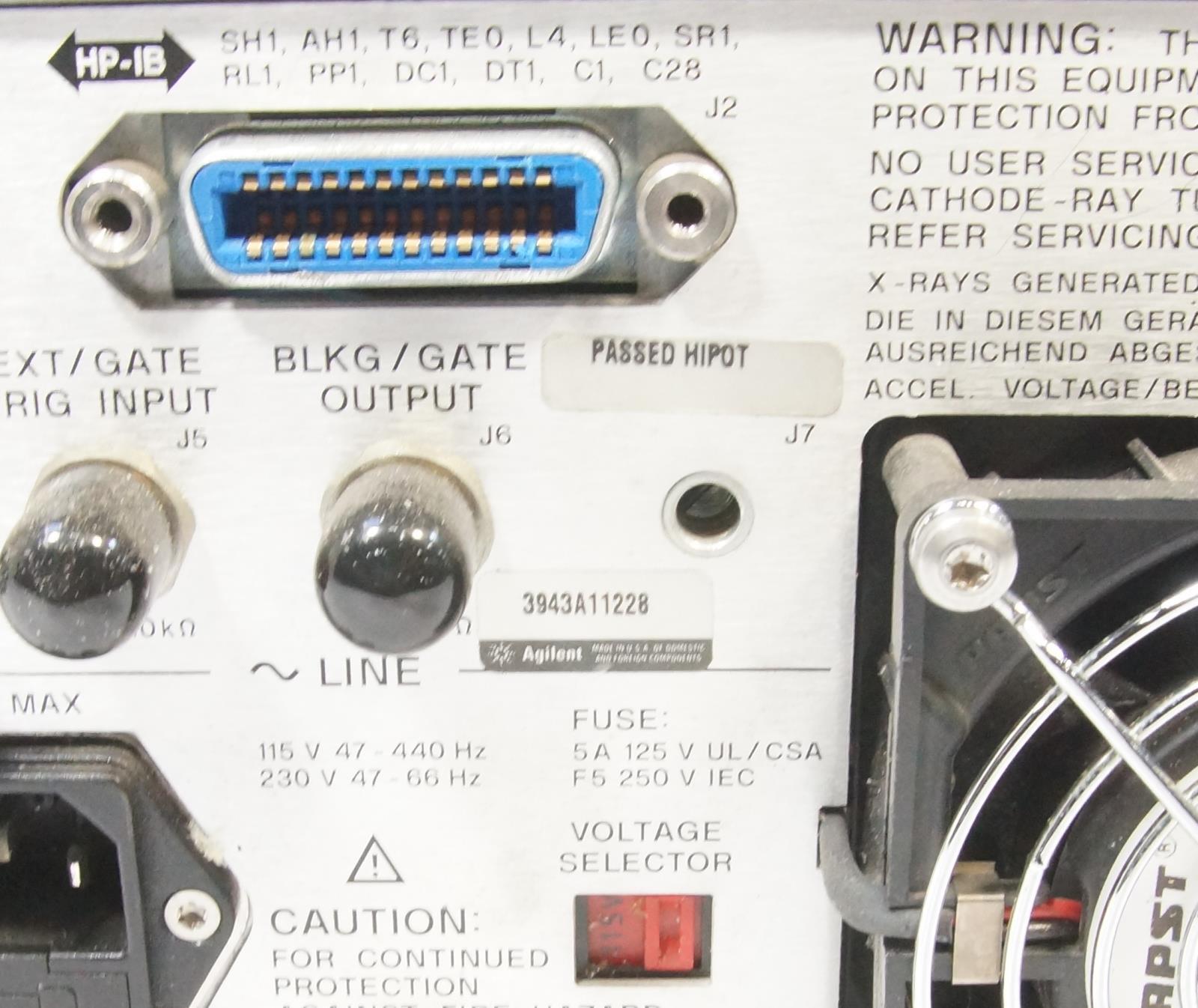 Agilent 8563E 9Hz - 26.5GHz RF Spectrum Analyzer