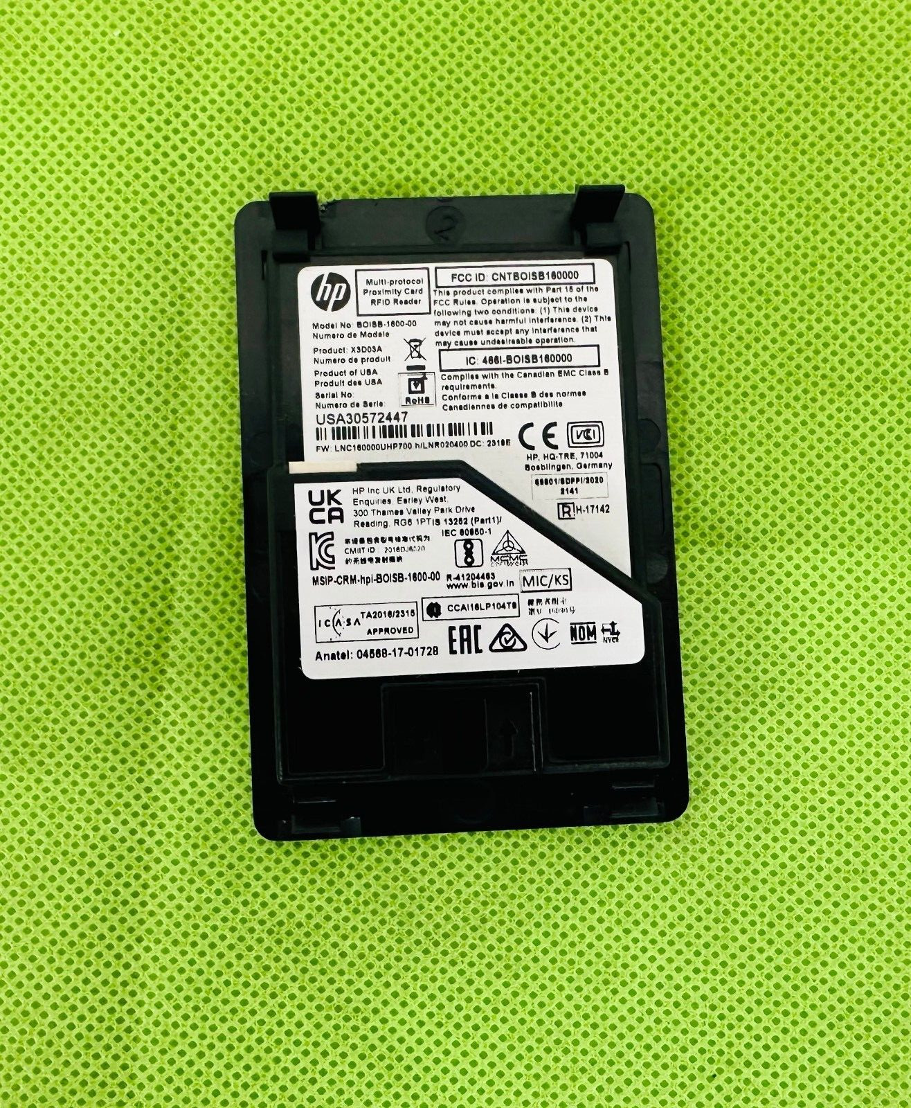 X3D03a HP Multi-Protocol Proximity Card Reader