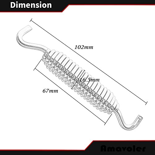 3.7" Chrome Jiffy Stand Kickstand Spring for Harley Sportster Softail