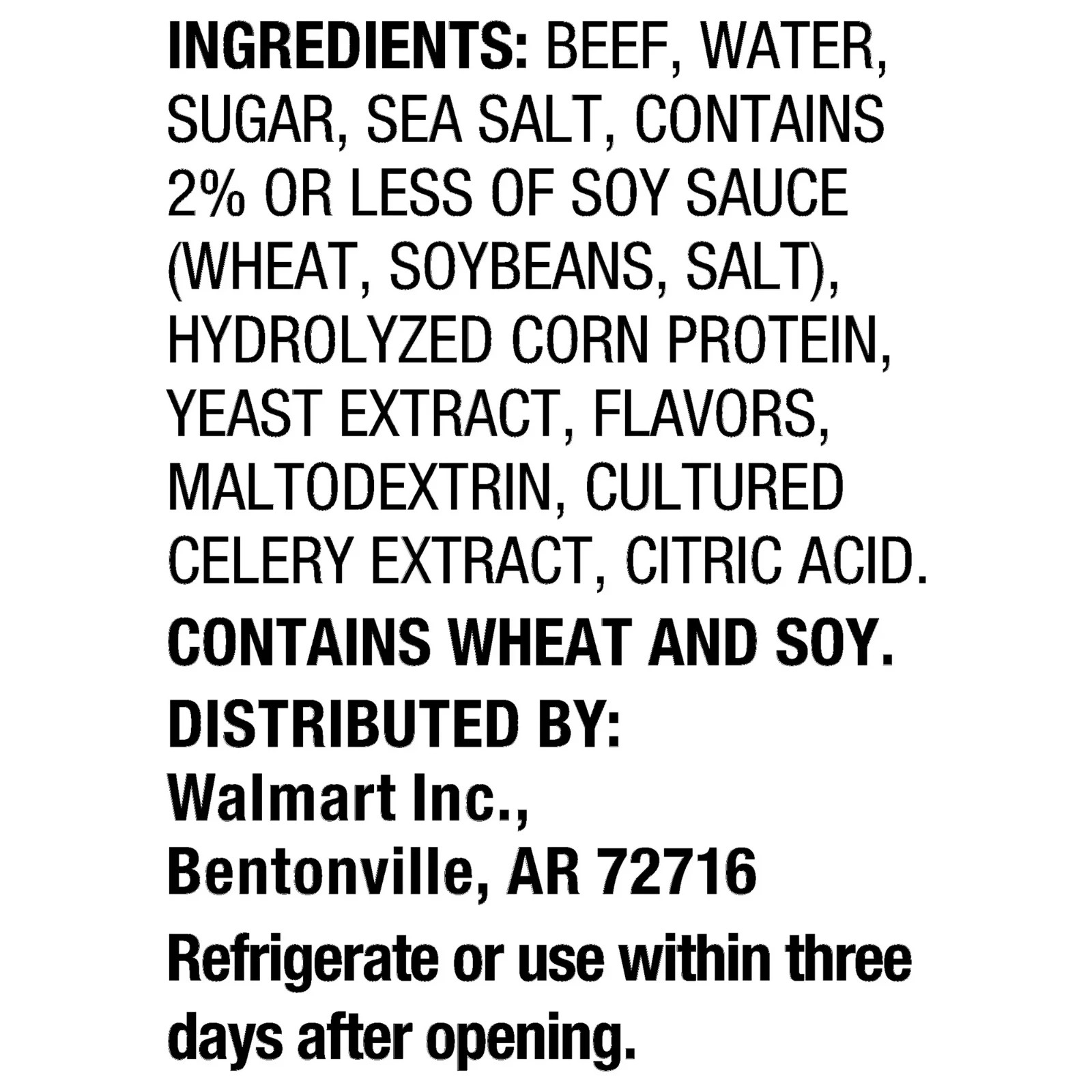 Great Value Original Beef Jerky, 5 oz