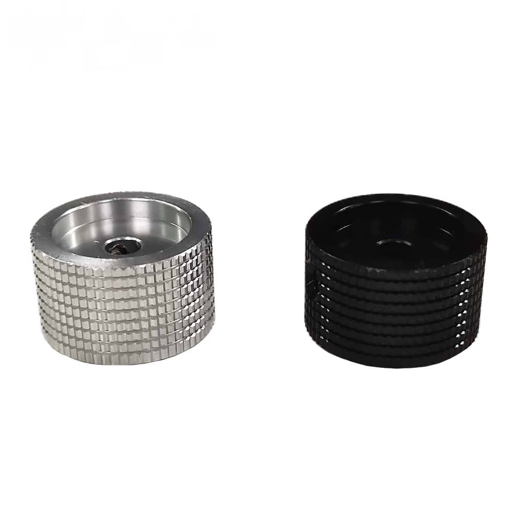 2PC 5mm Potentiometer knobs Caps Knurled Shaft Potentiometer Control Knob