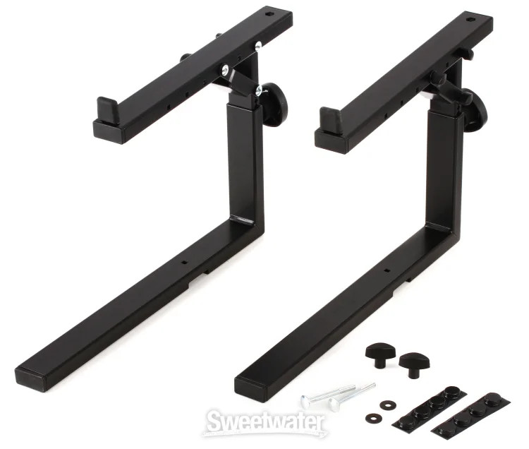 K&M 18811 Stacker Second Tier for Omega Stand - Black