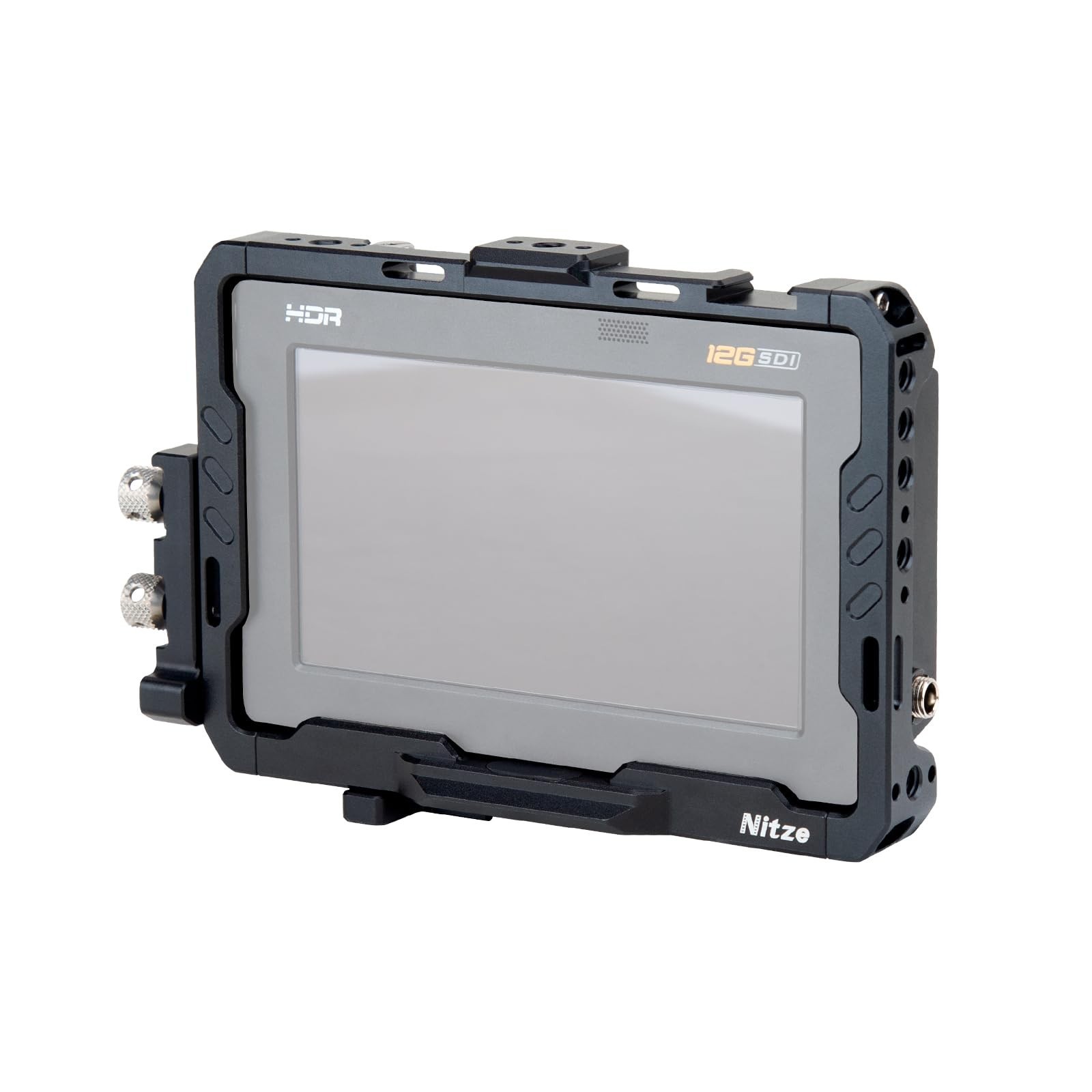 Nitze Monitor Cage for Blackmagic Video Assist 5" 12G / 3G, with HDMI and USB...