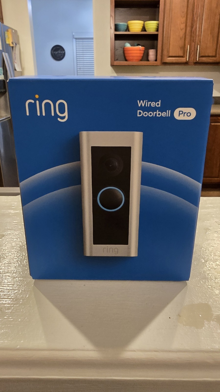 Ring Wired Doorbell Pro with 3D Motion Satin Nickel