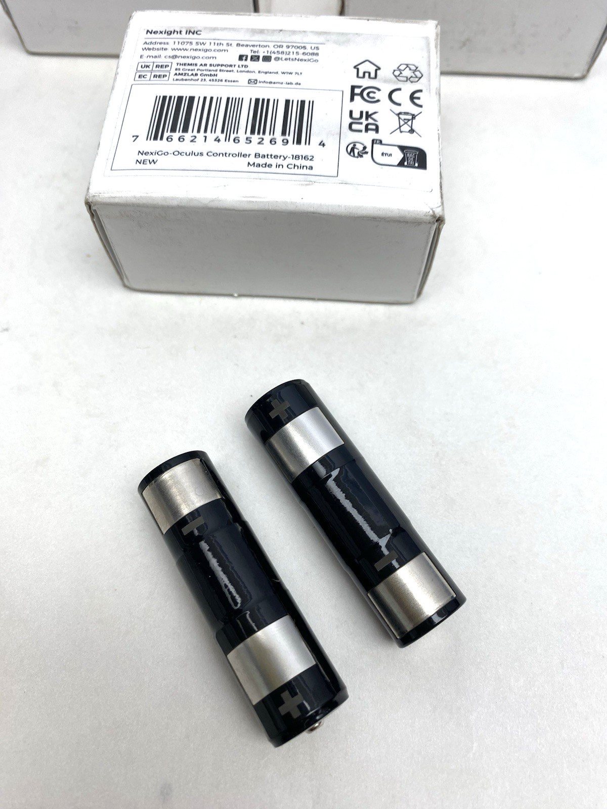 Lot Of 4, (2 Each Pack) NexiGo, Rechargeable AA Batteries Oculus Controller