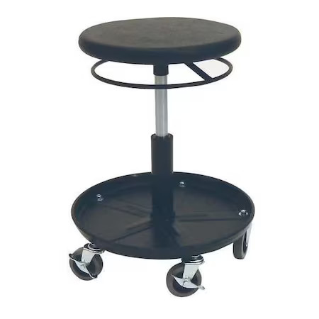 Shopsol 1010302 Welding Stool, Height Range 16" To 21", Polyurethane Black