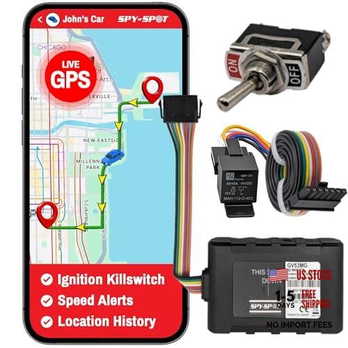GV53MG 4G LTE Hardwired GPS Tracker with Kill Switch | Real-Time Tracking, Geo