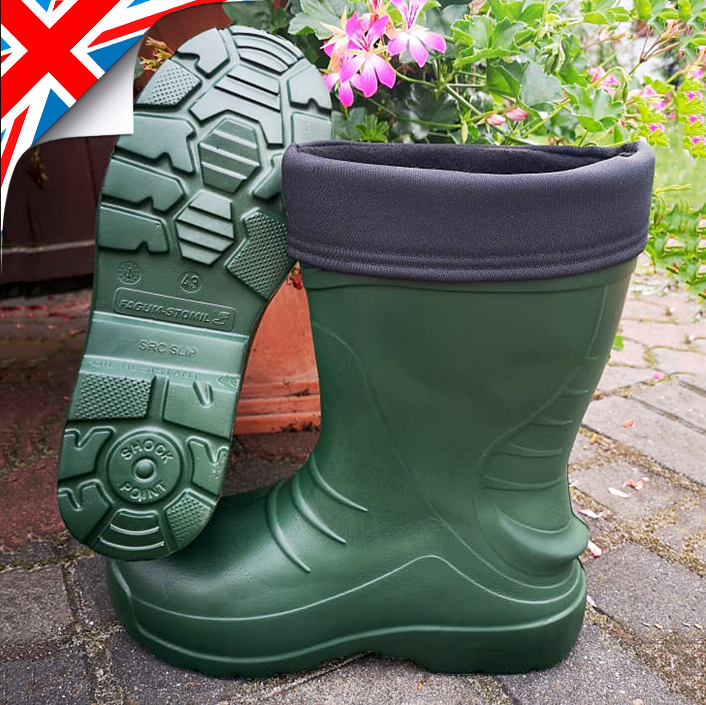 Thermal LIGHTWEIGHT EVA Wellies Wellingtons Rain Boots Hunting Voyager /// -30C