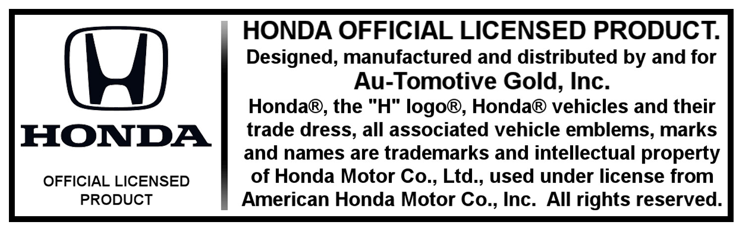 Honda Ridgeline Oval Key Chain (Black)