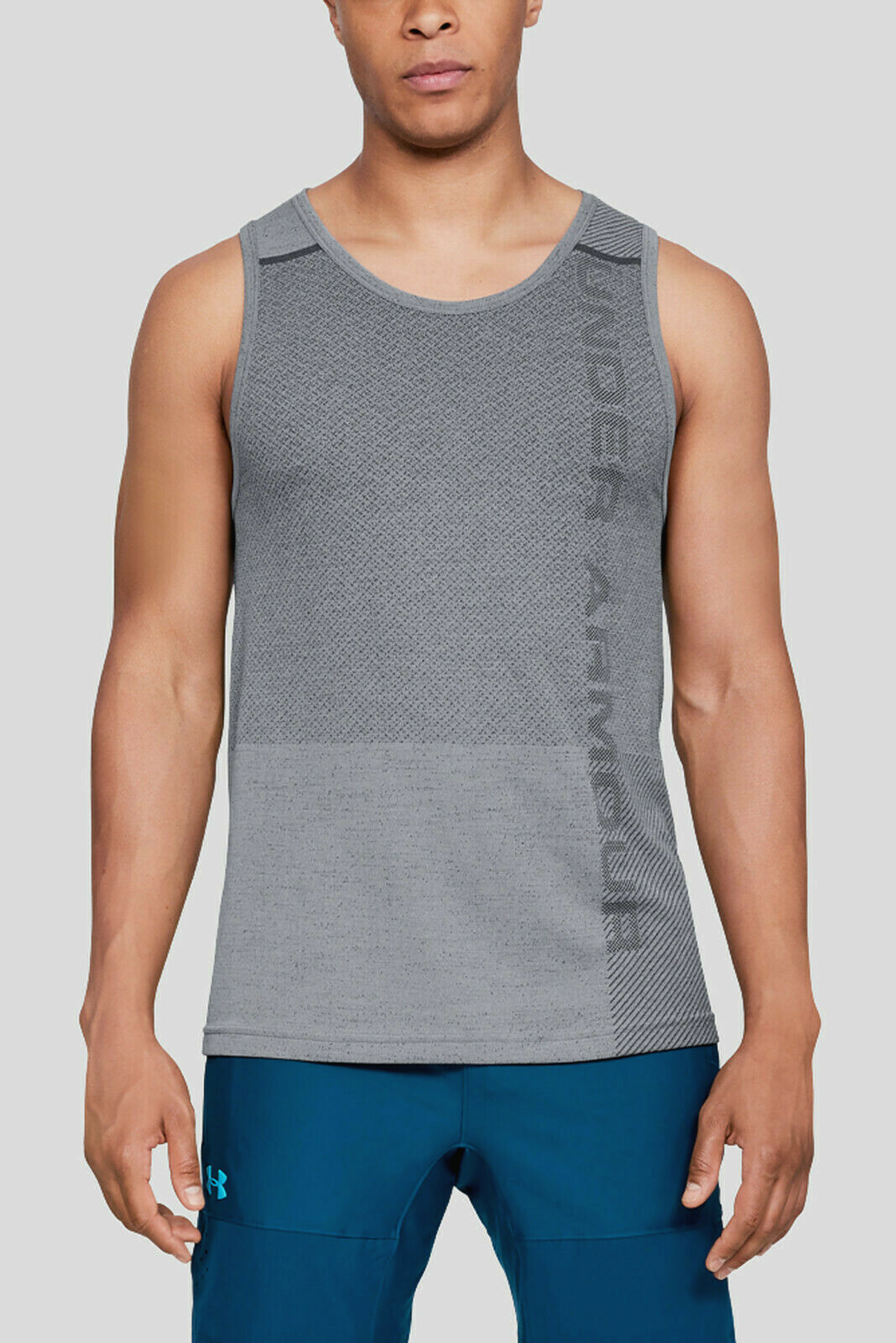 Under Armour Men's UA Vanish Seamless Tank Gray