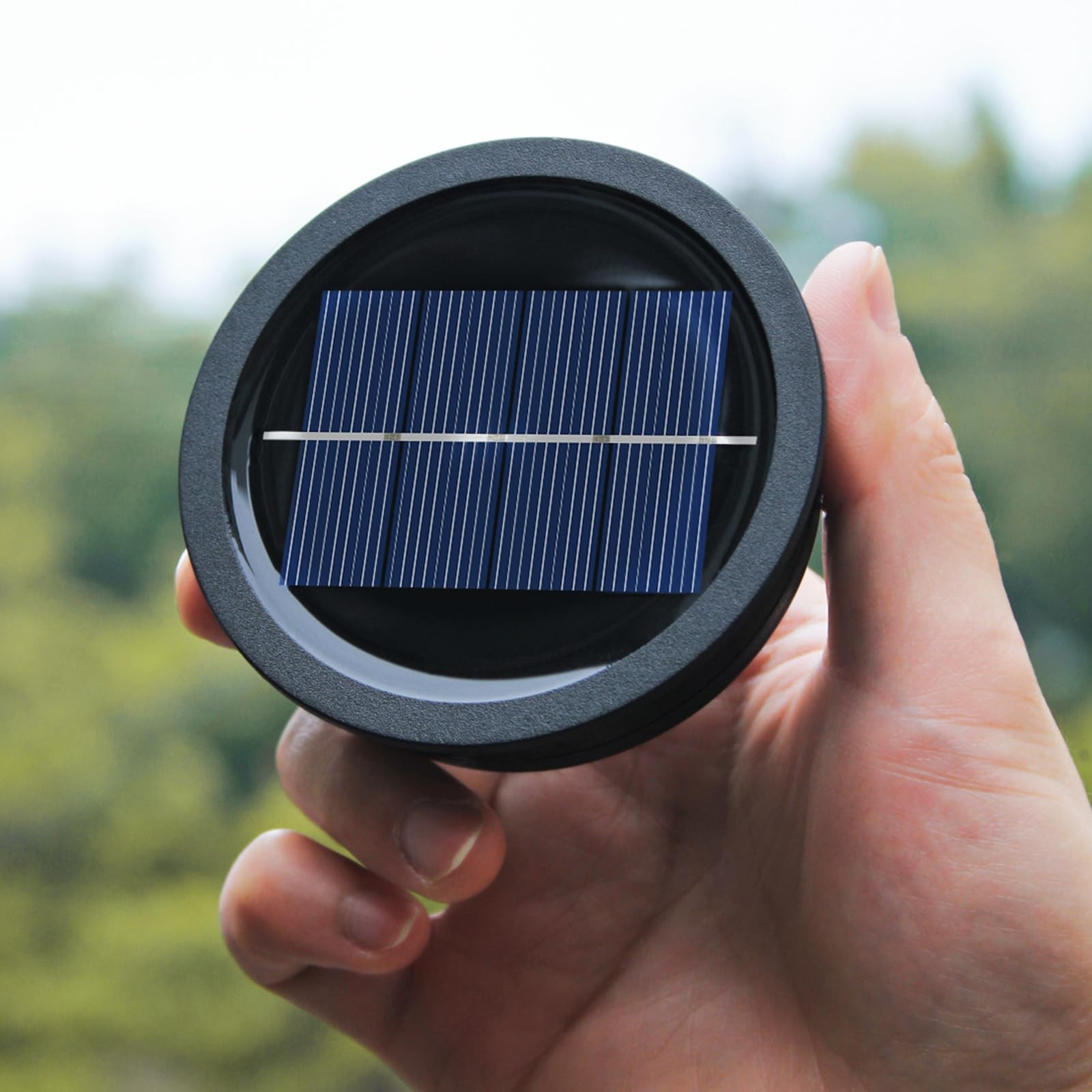 4-Pack Solar Light Replacement Top Waterproof LED Parts for Outdoor Garden