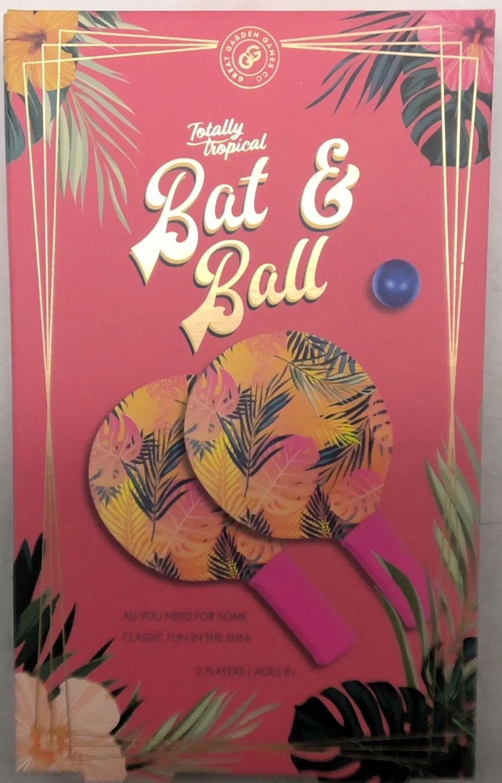 Professor Puzzle  Tropical  BAT & BALL -  Sports Game  Ages 8+  2 Players NEW