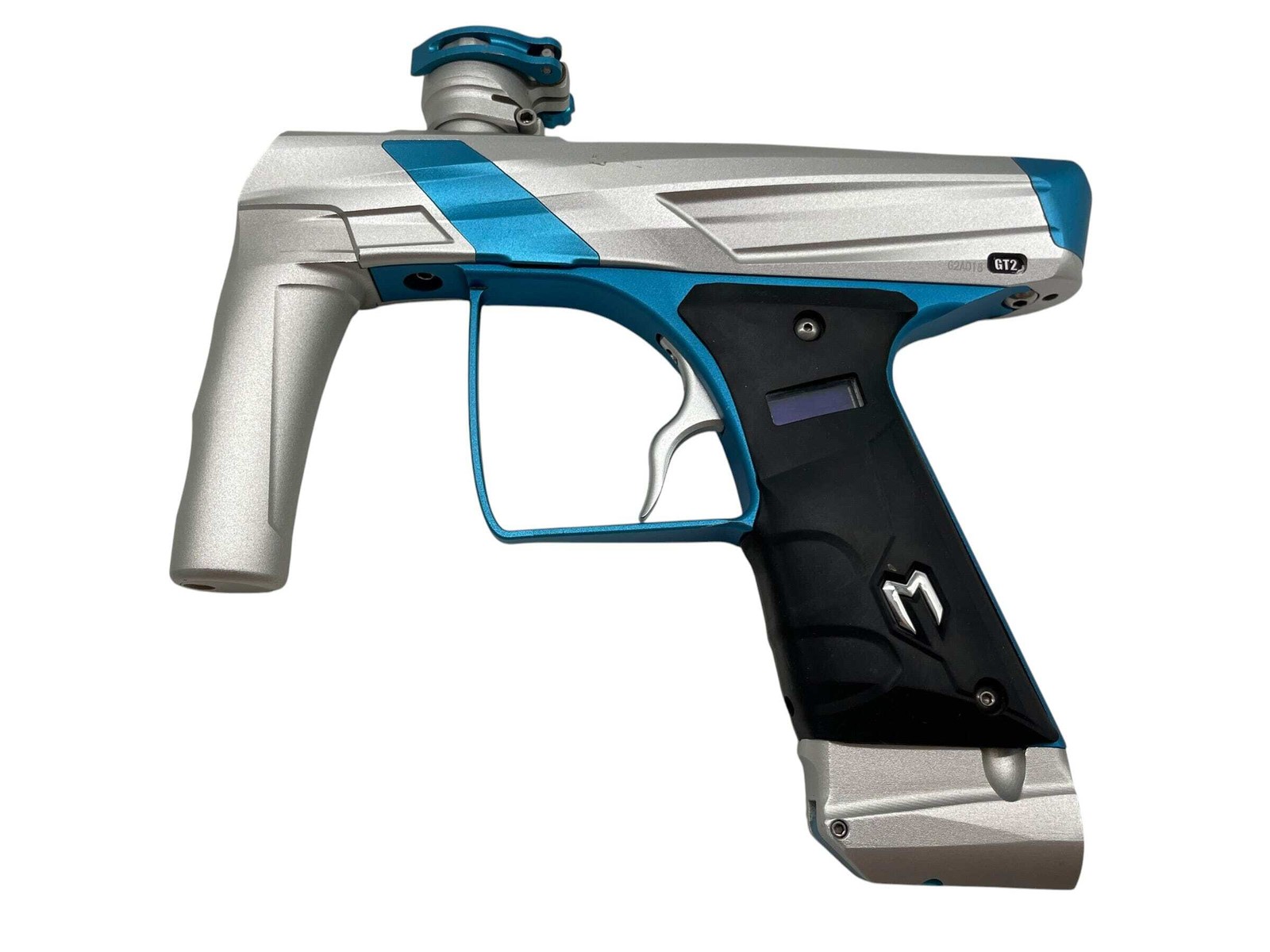 MacDev GT2 Paintball Gun Silver/Teal