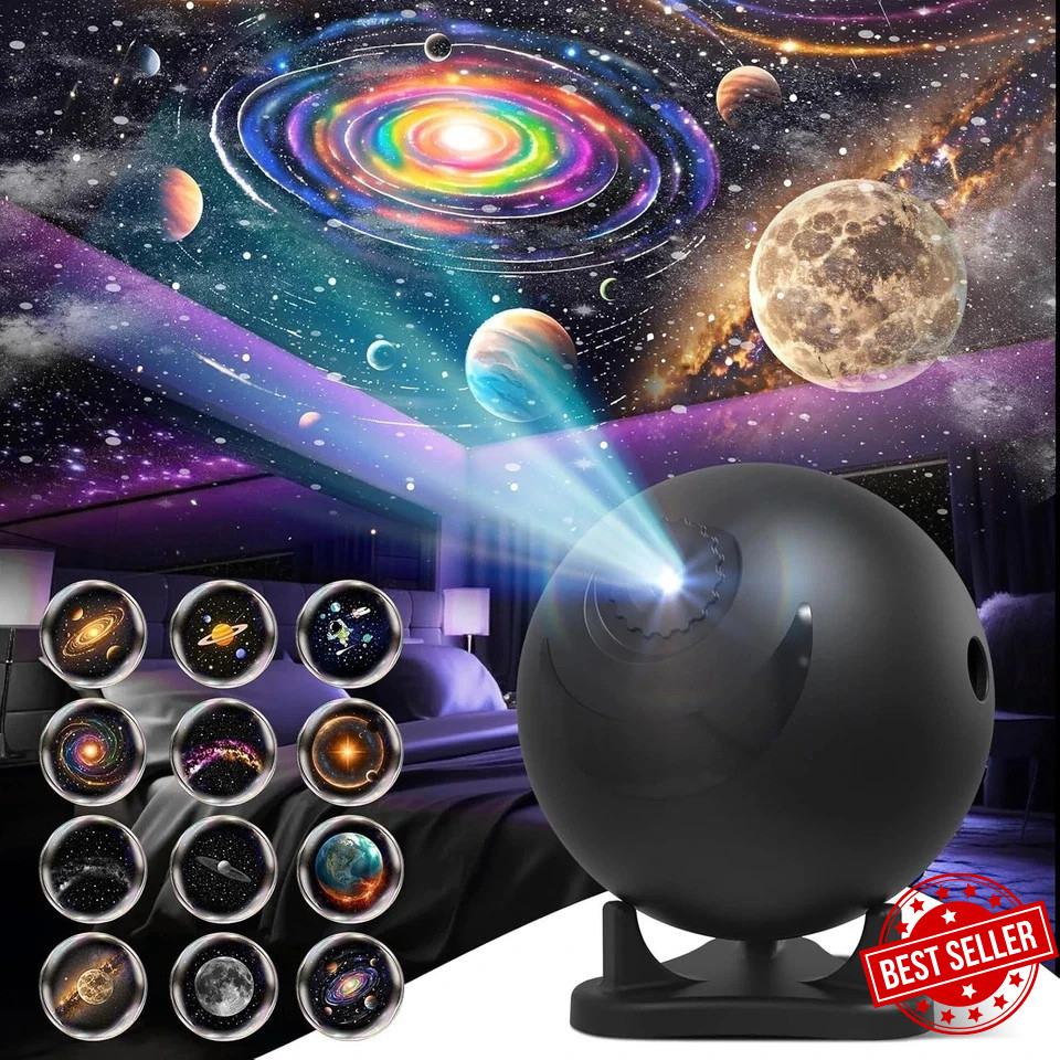 Galaxy Projector 13 in 1 Planetarium Star Projector Starry Night Light Nebula Us