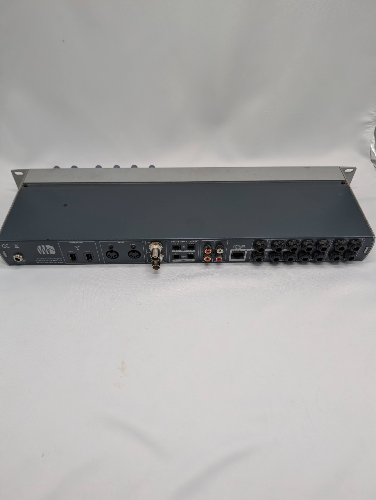 PreSonus FIRESTUDIO 26 Input/Output Firewall Interface Mic Preamps Lightpipe