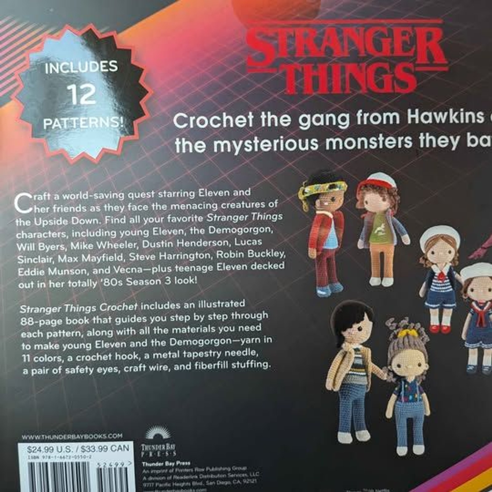 Stranger Things Crochet Kit – Netflix DIY Craft Set (New)