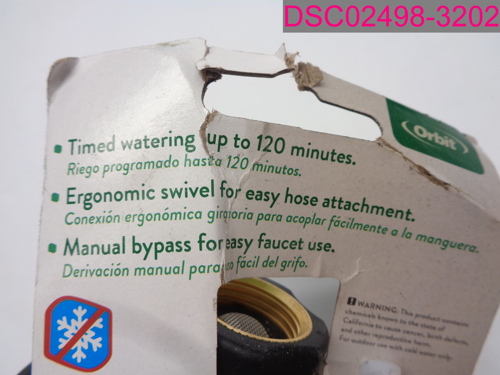 Orbit Pro Flo Metal Mechanical Hose Faucet Timer