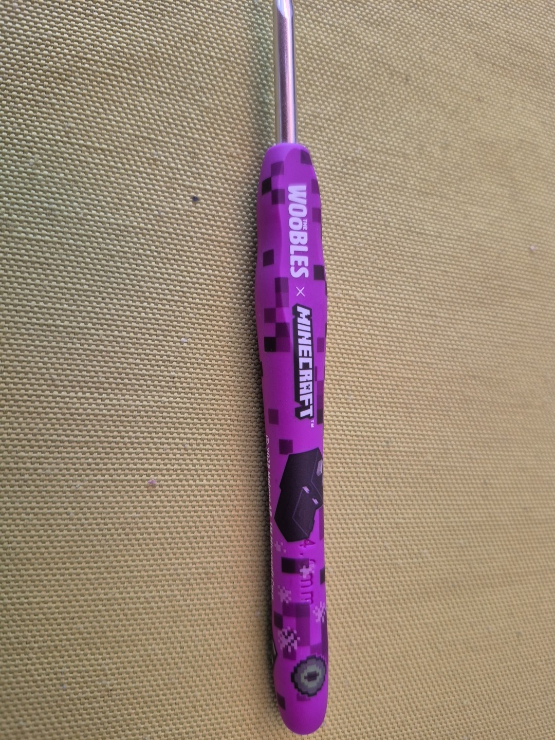 Wobbles Minecraft Set Of 5 Crochet Hooks Collectible