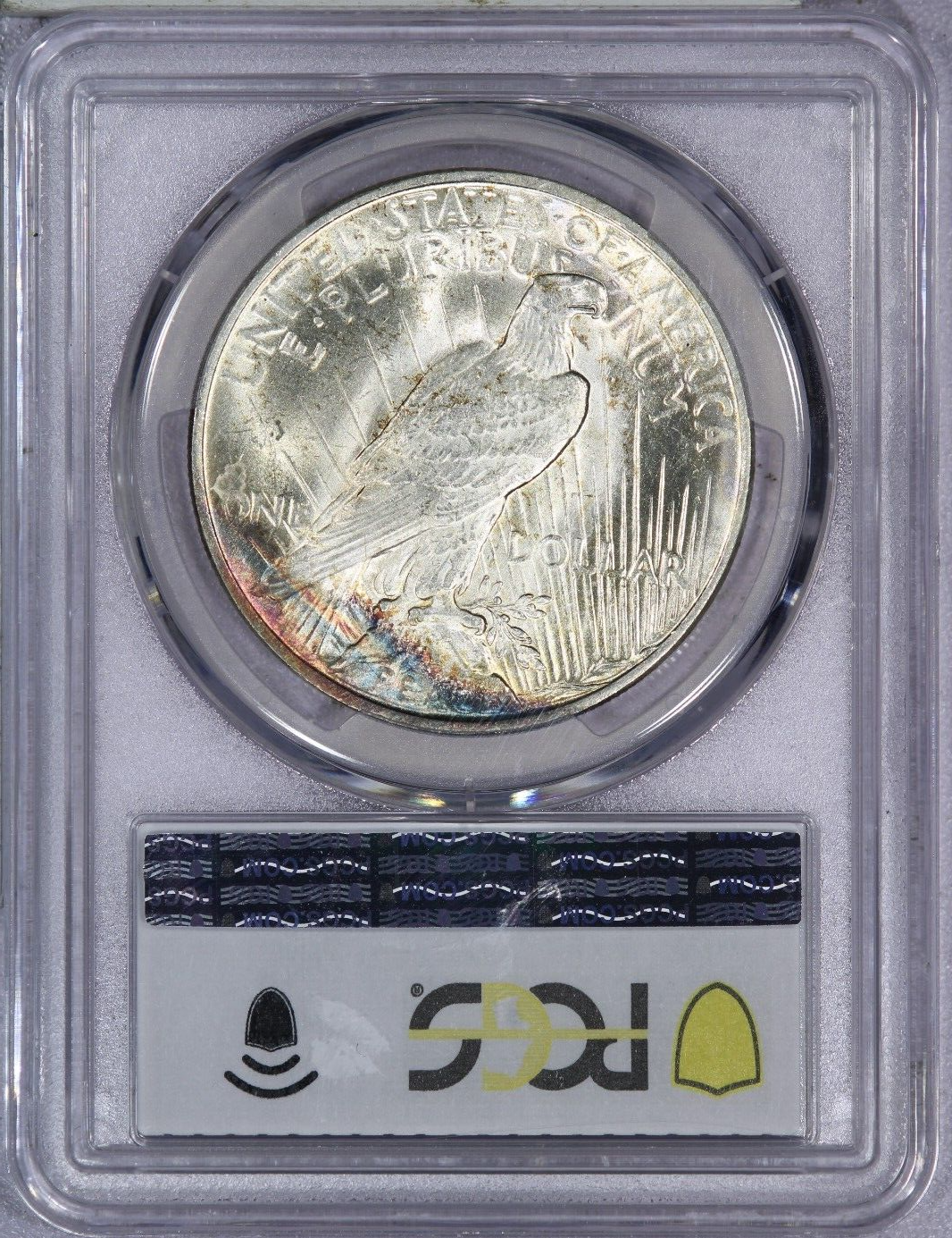 1923 Peace Dollar $1 PCGS MS63 - Beautifully Toned!