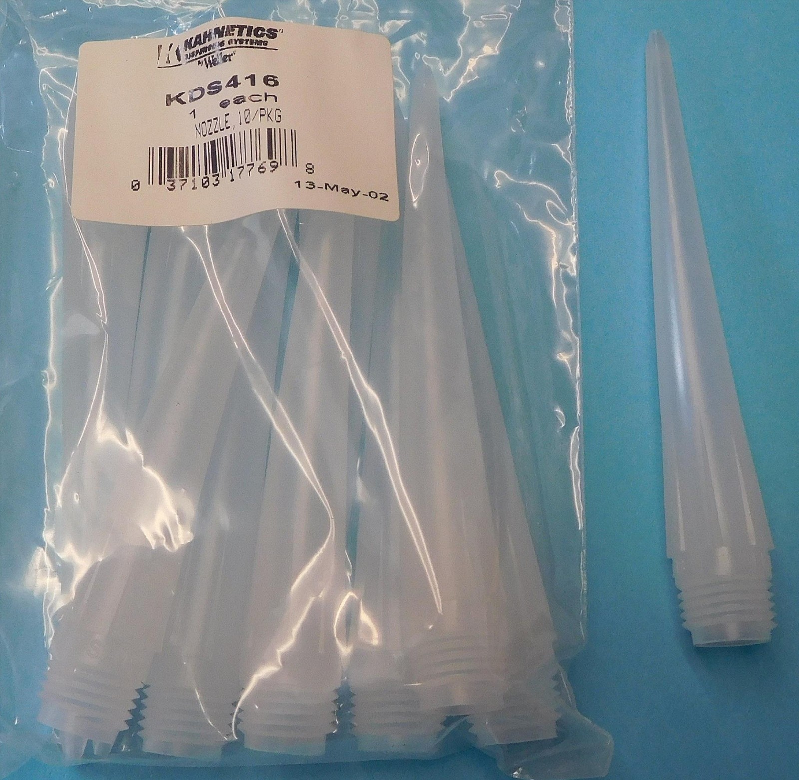 Weller KDS416 Nozzle for Disposable Plastic Cartridges 10 Pack USA