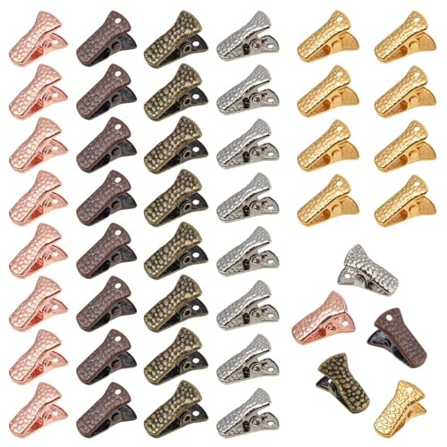 40 Pack Small Alligator Clips, Non-Slip Multipurpose Sewing Alligator Clips