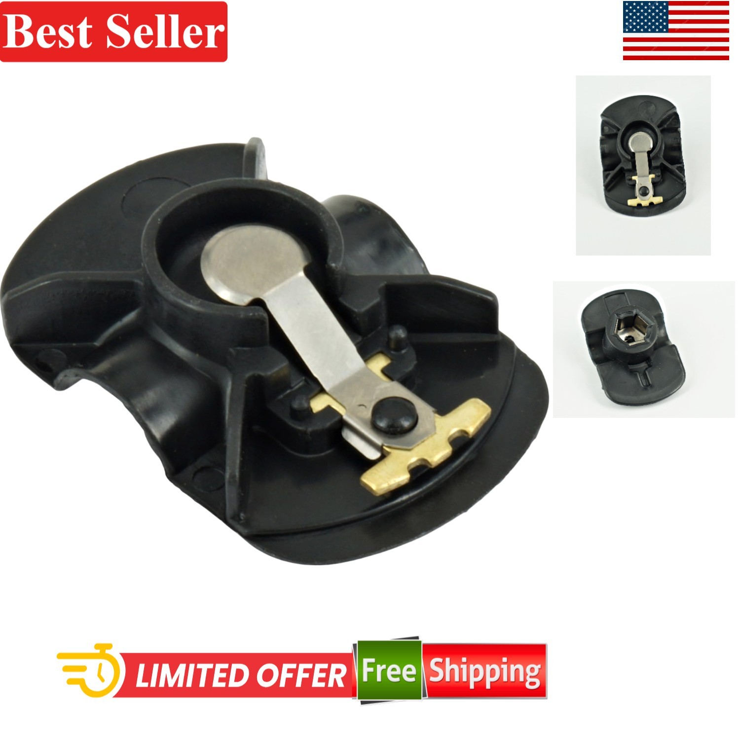 Distributor Rotor for Cars, Compatible with Various Models, 1 Piece